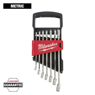 Milwaukee 7pc Combination Wrench Set - Metric