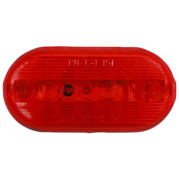 Peterson LED Clearance/Side Marker Light w/ .180 Bullet Terminals (Red)