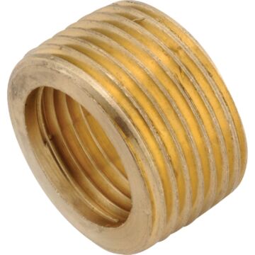 Anderson Metals 1/2 In. FPT x 3/8 In. MPT Red Brass Face Bushing