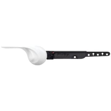 Korky StrongARM Universal White Tank Lever with Wave Style Handle