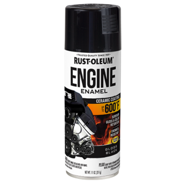 Rustoleum Engine Paint Gloss Black Aerosol