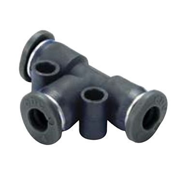 Compact Union Tee Fitting - 1/8 in. x 1/8 in.