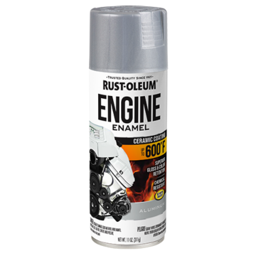 Rust-Oleum Automotive - Engine Enamel - 11 oz. Spray - Aluminum