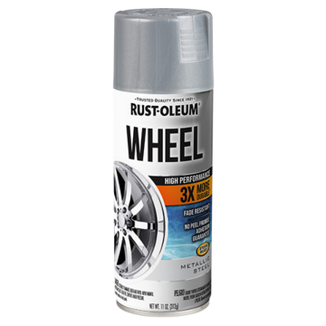 Rust-Oleum High Performance 3X Wheel Paint Steel 12 oz