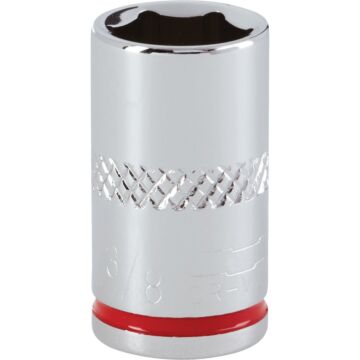 Channellock 1/4 In. Drive 3/8 In. 6-Point Shallow Standard Socket