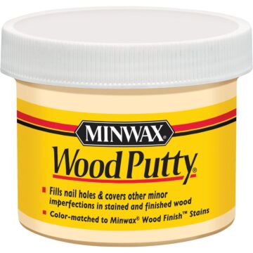 Minwax 3.75 Oz. Pickled Oak Wood Putty