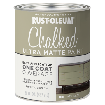 Rustoleum Chalked Tate Green Quart