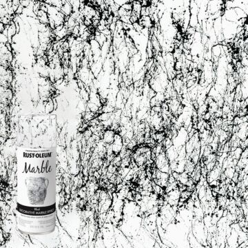 Rustoleum Marble Spray Paint (Black) 10.25 oz