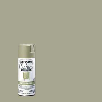Rustoleum Chalked Paint (Ultra Matte - Tate Green) 12 oz