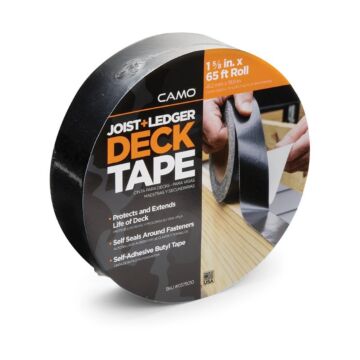 CAMO Polypropylene Backing Deck Tape (Black) 65 ft