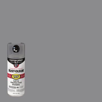 Rustoleum Protective Enamel Custom 5-in-1 Spray (Satin - Coastal Gray) 12 oz