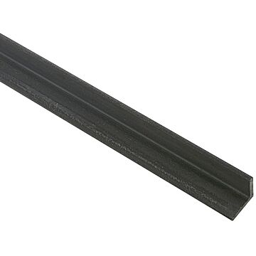Stanley Hardware 4061BC Series N215-491 Angle Stock, 1-1/2 in L Leg, 48 in L, 1/4 in Thick, Steel, Mill