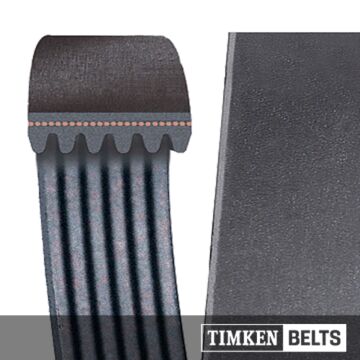 Timken Belts J 38-1/2 in EPDM Poly-Rib V-Belt