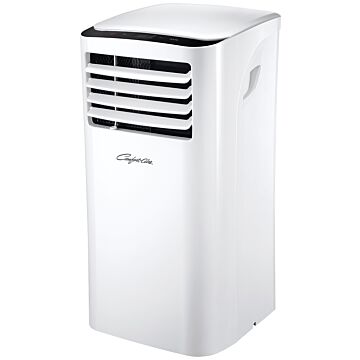 Comfort-Aire PS-81B Portable Air Conditioner, 115 V, 60 Hz, 8000 Btu/hr Cooling, 2-Speed, R-410a Refrigerant