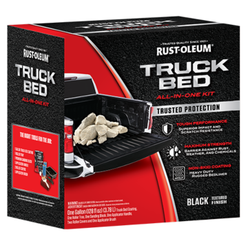 Rustoleum Automotive Roll-On Truck Bed Coating Kit (Black) 1 gal