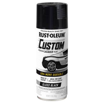 Rustoleum Custom Lacquer Gloss Black