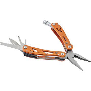 South Bend 7-Tool 7 In. Anodized Aluminum Multi-Function Fishing Pliers