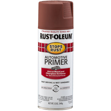 Rustoleum Stops Rust 5-in-1 Automotive Custom Primer (Flat - Red) 12 oz
