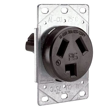 Pass & Seymour FLUSH OUTLET 30A 125/250V 3P 3W