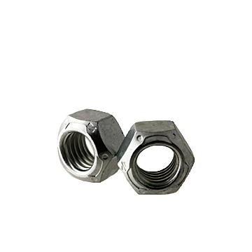 7/16-14 UNC Carbon Steel Zinc/Wax Lock Nut