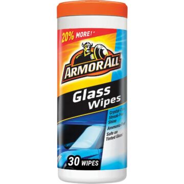 Armor All Glass Cleaner Wipes (30-Count)