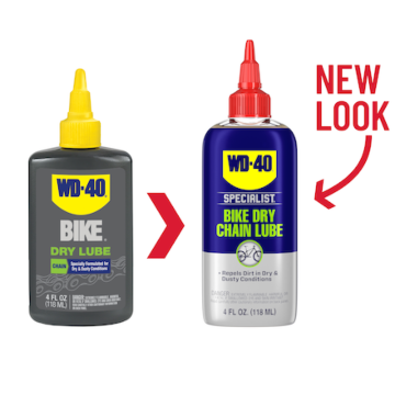 WD-40 4 oz Liquid Light Amber Dry Bike Chain Lubricant