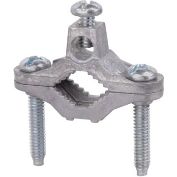 Steel City 1/2 In. to 1 In. #10 to #2 AWG Set Screw Ground Clamp