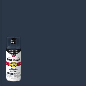 Rustoleum Stops Rust 5-in-1 Protective Enamel Spray Paint (Matte - Elderberry) 12 oz