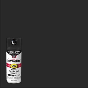Rustoleum Stops Rust 5-in-1 Protective Enamel Spray Paint (Matte - Peppercorn) 12 oz