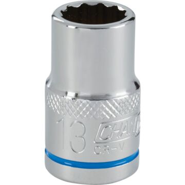 Channellock 1/2 In. Drive 13 mm 12-Point Shallow Metric Socket
