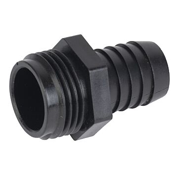 Hypro Pentair 3D34 3/4 in MGHT x Barb Straight Hose End Fitting