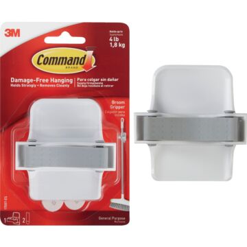 Command Broom Gripper, 1 Gripper, 2 Strips