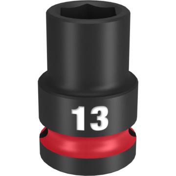 Milwaukee SHOCKWAVE™ Impact Duty 1/2" Drive 13MM Standard 6 Point Socket