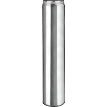 SELKIRK Sure-Temp 6 In. x 48 In. Stainless Steel Insulated Pipe