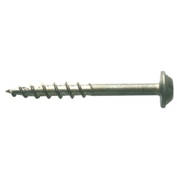 Kreg #8 1-1/2 In. Coarse Maxi-Loc Washer Head Zinc Pocket Hole Screw (100 Ct.)