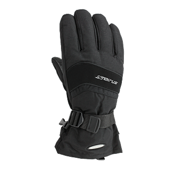 Seirus XL Leather Black Winter Gloves