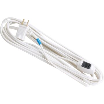 Do it 15 Ft. 16/2 White Extension Cord with Switch