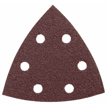 3-3/4 In. 120 5 pc. Grit Detail Sander Abrasive Triangles for Wood