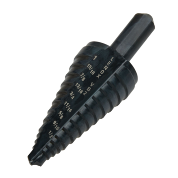LENOX Step Drill Bit, 1/2-Inch To 1-Inch With 3/8-Inch Shank