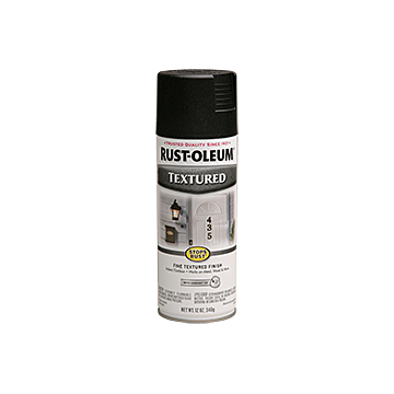 Stops Rust® Spray Paint and Rust Prevention - Textured Spray Paint - 12 oz. Spray - Black Textured