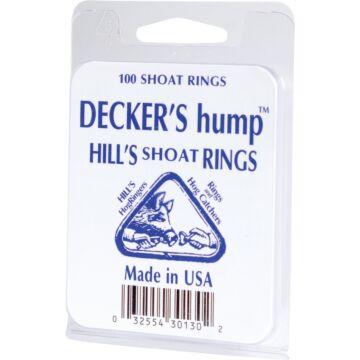Decker Hill's Steel Shoat Ring (100-Pack)