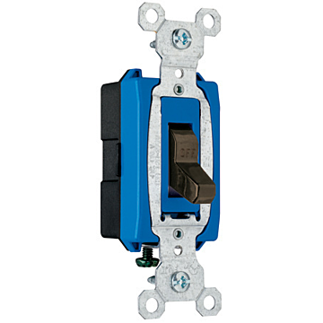 Pass & Seymour Commerical Specification Grade Switch, Brown