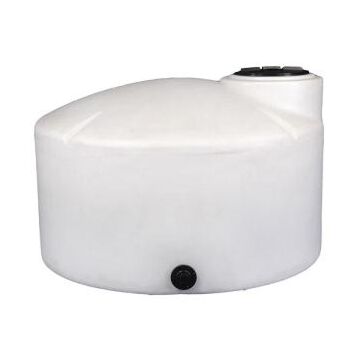 Norwesco 550 gal Polyethylene White Vertical Storage Tank