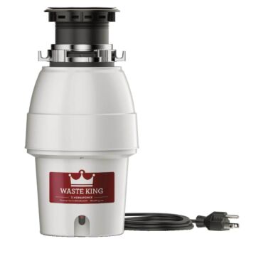 Waste King L-2600 1/2 Horsepower Garbage Disposal