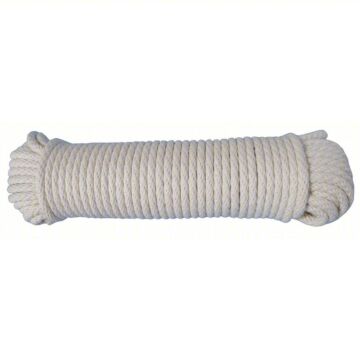 T.W. Evans Cordage Falcon Braided Rope (White) 7/32 in. x 100 ft