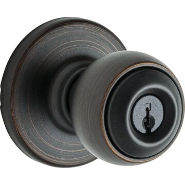 Kwikset Polo Venetian Bronze Entry Door Knob 