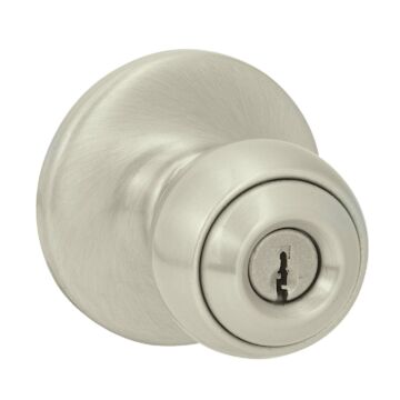 Kwikset Polo Satin Nickel Entry Door Knob 
