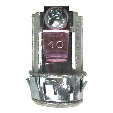 Arlington Industries Zinc die-cast, 1/2" Knockout MC Cable Connector