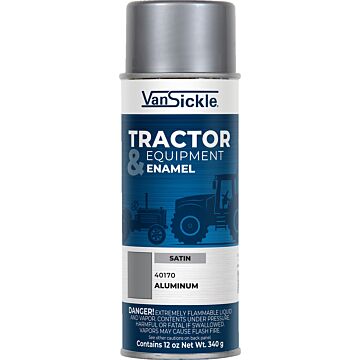 Van Sickle Tractor & Equipment Enamel Spray (Satin - Aluminum) 12 oz