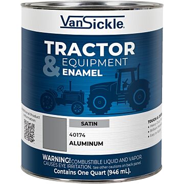 Van Sickle Tractor & Equipment Enamel (Satin - Aluminum) 1 qt